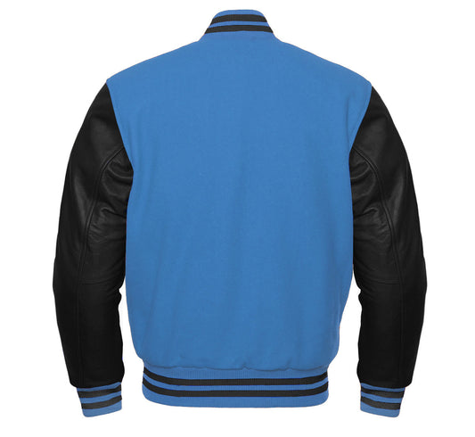 Premium Letter A Varsity Jacket | Classic Wool & Leather College Letterman